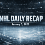 NHL DAILY RECAP | January 5, 2026 | IHM News