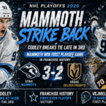 Mammoth Strike Back - Utah Levels Series Against Vegas | IHM