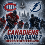 Canadiens survive Game 7 shock vs Lightning