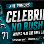 Sharks Celebrini Contract Signals
