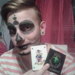 joker kártya matrica, joker card sticker