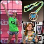 Júlia győztes futása tetováló, Júlia is a winner running a tattoo