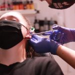 barnül olló piercing fül