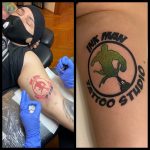 Ink Man Tattoo Studio logó tetoválás, Ink Man Tattoo Studio logo tattoo