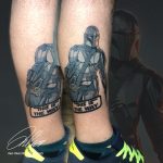 szuperhős tetoválás, superhero tattoo