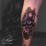 Batman denevérember fekete fehér tetoválás sztori film hős akcióhős megmentő védelmező, Batman batman black and white tattoo story movie hero action hero savior protector