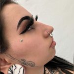 helix lobe tragus fül piercing csillogó köves piercing Budapest septum 1, helix lobe tragus ear septum 1