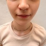 helix lobe tragus fül piercing csillogó köves piercing Budapest septum 3, helix lobe tragus ear septum 3