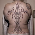 egész hát tetoválás Budapest, full back tattoo Budapest