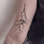szem ér vér tetoválás, eye blood tattoo