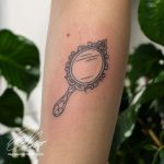 tükör tetoválás Budapest, mirror tattoo Budapest