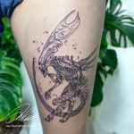 horror tetoválás Julia tattoo, horror tattoo Julia tattoo