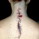 nyak hát tetoválás Budapest, neck back tattoo Budapest