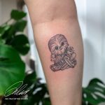 Star Wars vicces tetoválás, star wars funny tattoo