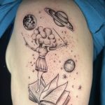 bolygók tündér ész mese álom emlék tetoválás, planets fairy mind fairy tale dream memory tattoo
