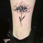 virág tetoválás Budapest, flower tattoo Budapest