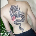 sárkány tetoválás Budapest XIII kerület, dragon tattoo Budapest XIII district