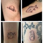 hal kalap Föld mesefigura tetoválás Budapest, fish hat Earth fairytale character tattoo Budapest