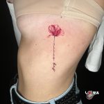virág tetoválás flower tattoo Budapest