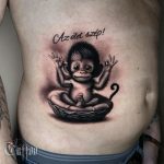majom monky idézet tetoválás tattoo Budapest
