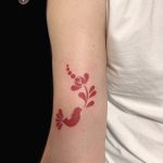 Ink Man Tattoo Studio Budapest XIII. kerület Selmeczi Laura tattoo artist népi motívum