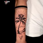Ink Man Tattoo Studio Budapest XIII. kerület Selmeczi Laura tattoo artist pálma palm tetoválás tattoo