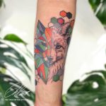 Kovács Júlia tattoo artist Ink Man Tattoo Studio Budapest fox tattoo tetoválás