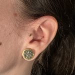 Kardos Dávid piercer Ink Man Tattoo Studio Budapest piercing lobe helix tragus