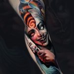 Ink Man Tattoo Studio Budapest XIII. kerület Dala Dalma tattoo artist realistic attoo color tattoo