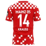 Tom Krauß Mainz 05 2024/25 Home Jersey by Jako