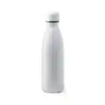 Witte herbruikbare waterfles voor duurzaamheid en stijl.
