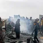 Frappe israélienne meurtrière dans un camp de déplacés