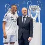 La présentation officielle de Kylian Mbappé au Santiago Bernabeu