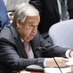 Antonio Guterres fustige le cycle de violences au Proche-Orient