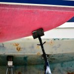 Bottom of a boat