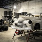 Rust Removal and Paint Stripping on an Auto Body Shop