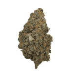 Headstone Cannabis Blackberry Cherry 3.5g container displaying frosty, purple-hued craft indica buds grown non-irradiated in Alberta.