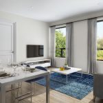 One Wellington Condos – Living Room