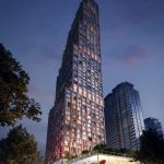 CG Tower Street View Rendering