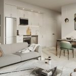 Bristol Place - Living Room _ Dining Area _ Kitchen Bristol Place – Living Room _ Dining Area _ Kitchen