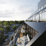 Angular Condos – Fifth Floor Terrace