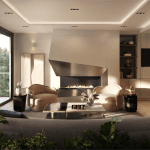 Angular Condos – Indoor Entertainment Lounge