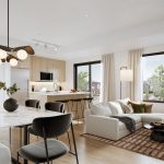 Carding House Towns – Kitchen & Living Room