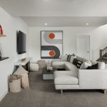 Silver Spruce Silver Spruce - Columbia by Brookfield Show Home in Calgary SW Finished Basement 150x150