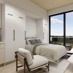 Rendering of the interior of a Studio Suite at Start Condos in Barrie