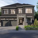 Rendering of Detached Homes at Five Creeks Estates