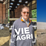 Olivier Maquigny parlant de son exploitation