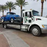 Freeway Towing & Storage tow truck serving the Desert Ridge area of North Phoenix, Arizona