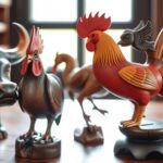 animal figures in carvings