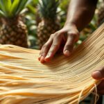 pineapple fiber textile production